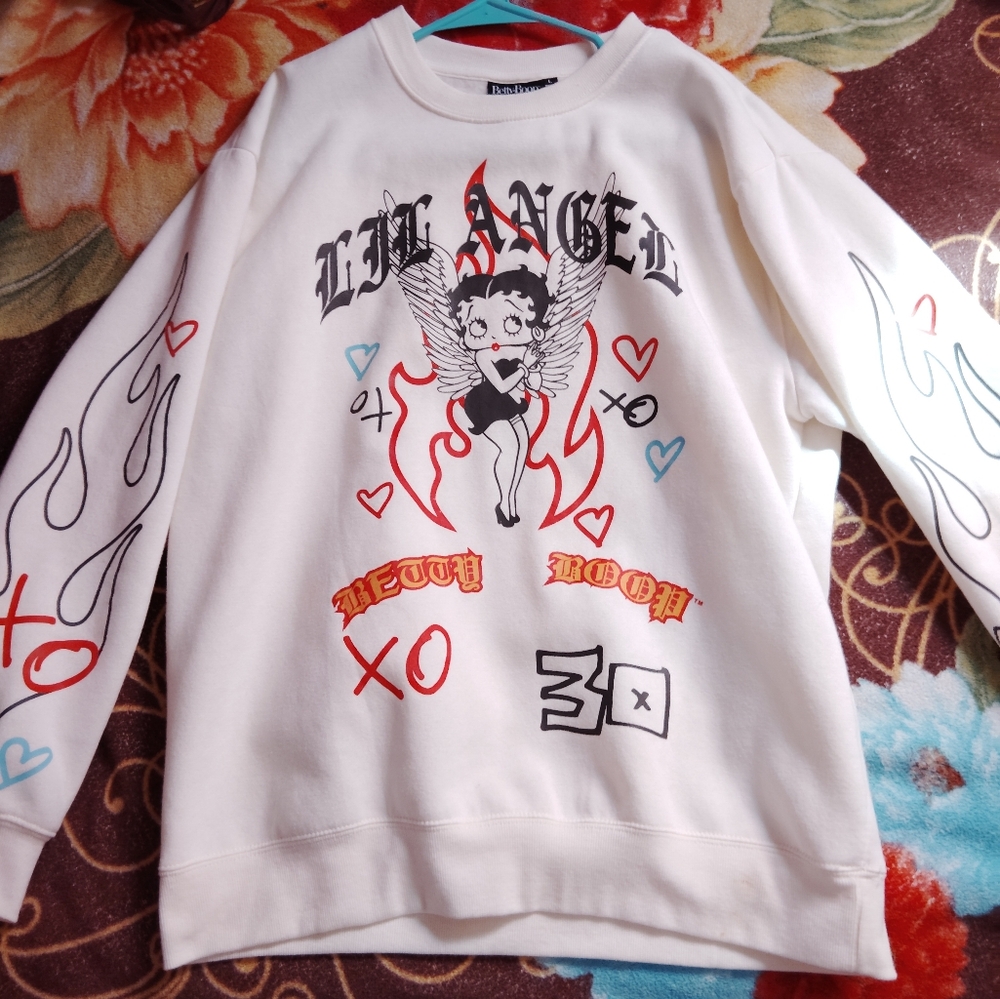 White Betty Boop Jacket